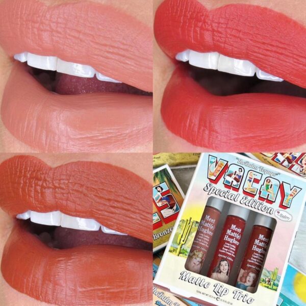 Vacay Lip Trio - Model Roz x theBalm