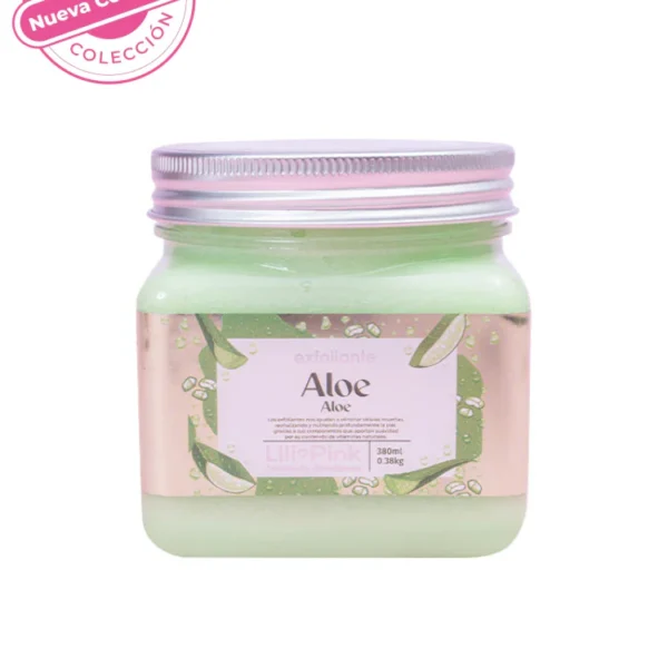 EXFOLIANTE ALOE SK363 380ML LILI PINK